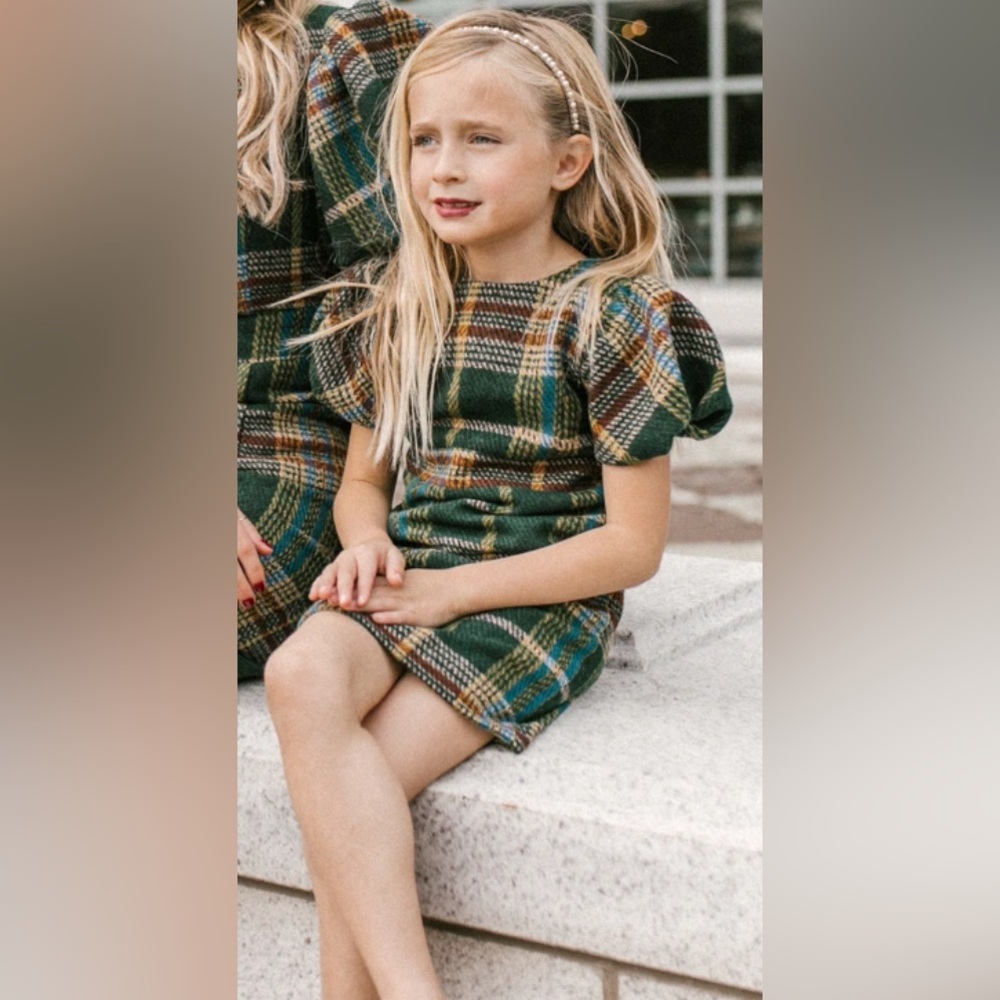Ivy City Holly Plaid 3t Dress